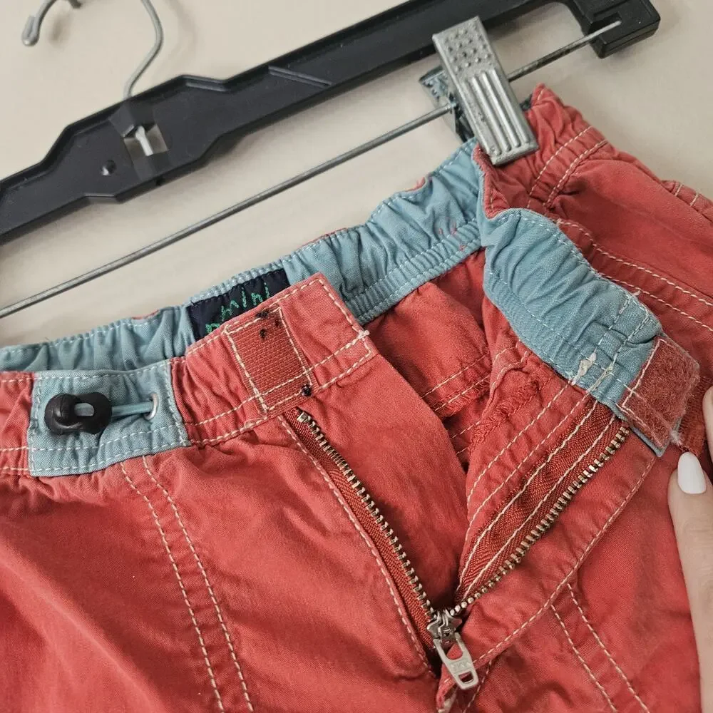 Boys Mini Boden Pull On Pants Lot size 5-6 Y Red
